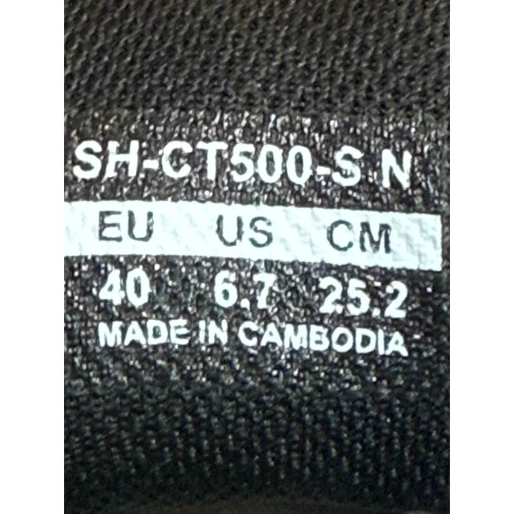 Shimano SHCT500 SN Cycling Shoes SPD Cleats Size 40 EU 6.7 US 25.2‎ CM